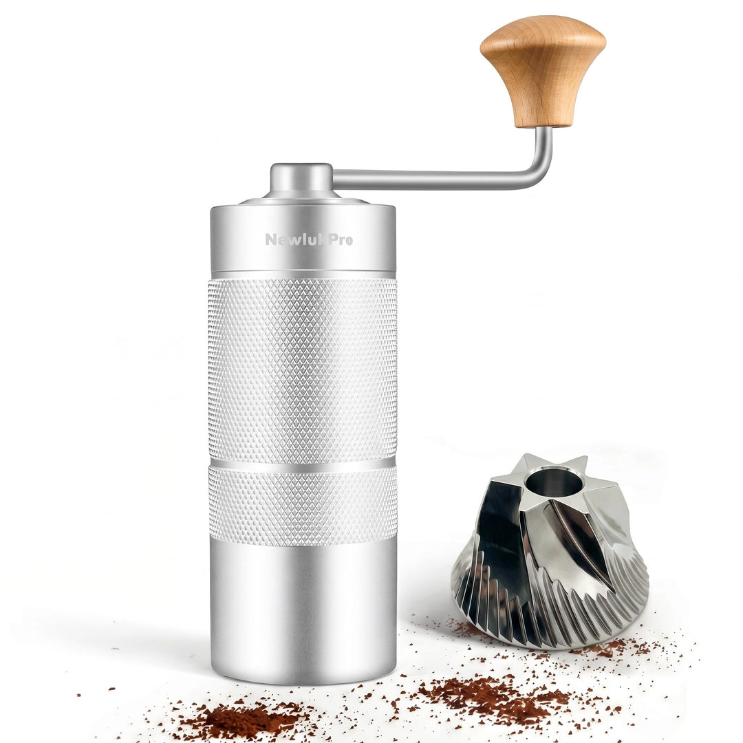 M6 Kaffeemühle Handbuch, Kapazität 25g, Hand Kaffeemühle Sharp Hexagonal Mahlkern, tragbare manuelle