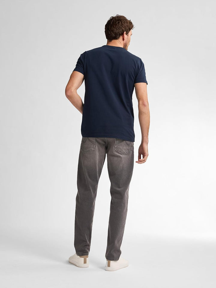 Petrol Industries - Regular Tapered Fit Jeans Russel - Hosen für Männer 28W / 30L Grau, 28W / 30L Gr