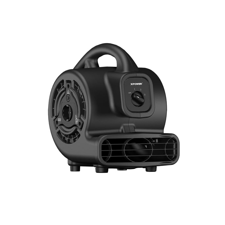 XPower Mighty Centrifugal Air Mover, Carpet Dryer, Floor Fan, Blower, Stackable, Daisy Chain, for Wa