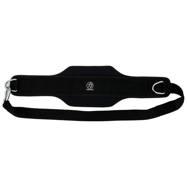 Strength Shop Dip-Gürtel mit Strapazierfähiger Nylonschlaufe und Zwei Ösen