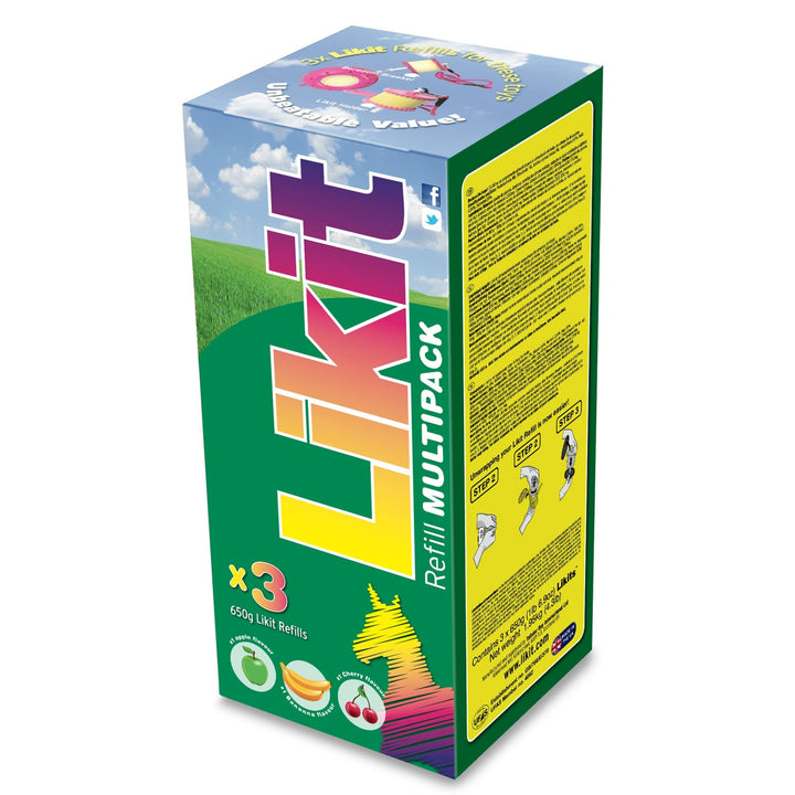 LIKIT Unisex Likit Multi - 3 Pack, Clear, Einheitsgrösse