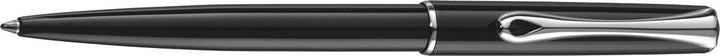 DIPLOMAT - Kugelschreiber Traveller Lack schwarz easyFlow - Schick und elegant - 5-Jahre-Garantie -