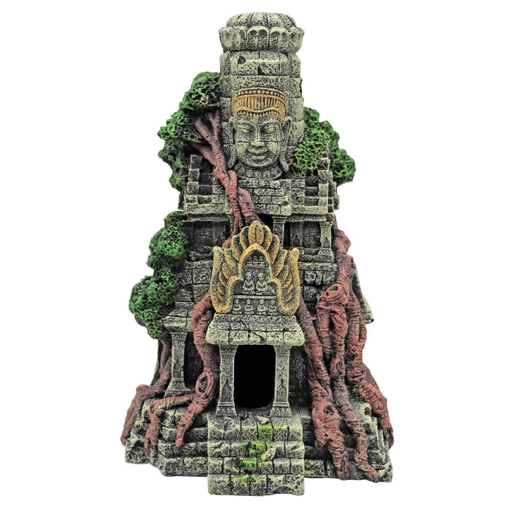 MUYIRTED Aquarium Deko gross Buddha Statue Aqua Ornaments höhle Harz Aquarium Dekoration Für Kleine