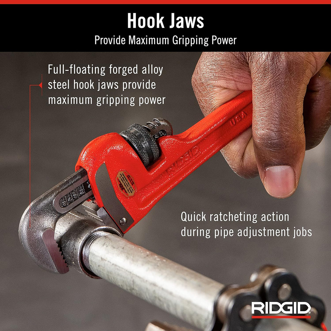 RIDGID 31000 Modell 6" gerade Rohrzange für schwere Beanspruchung, 6" Sanitär-Schraubenschlüssel 6 i