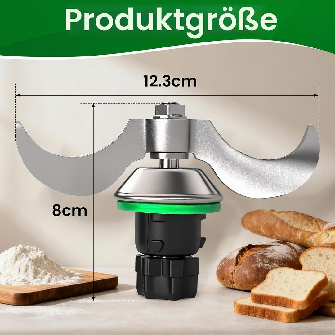 Teigmesser für Thermomix TM6 und TM5, Ohne Teigrückstände Nach Verwendung und Leicht zu Reinigen, Er