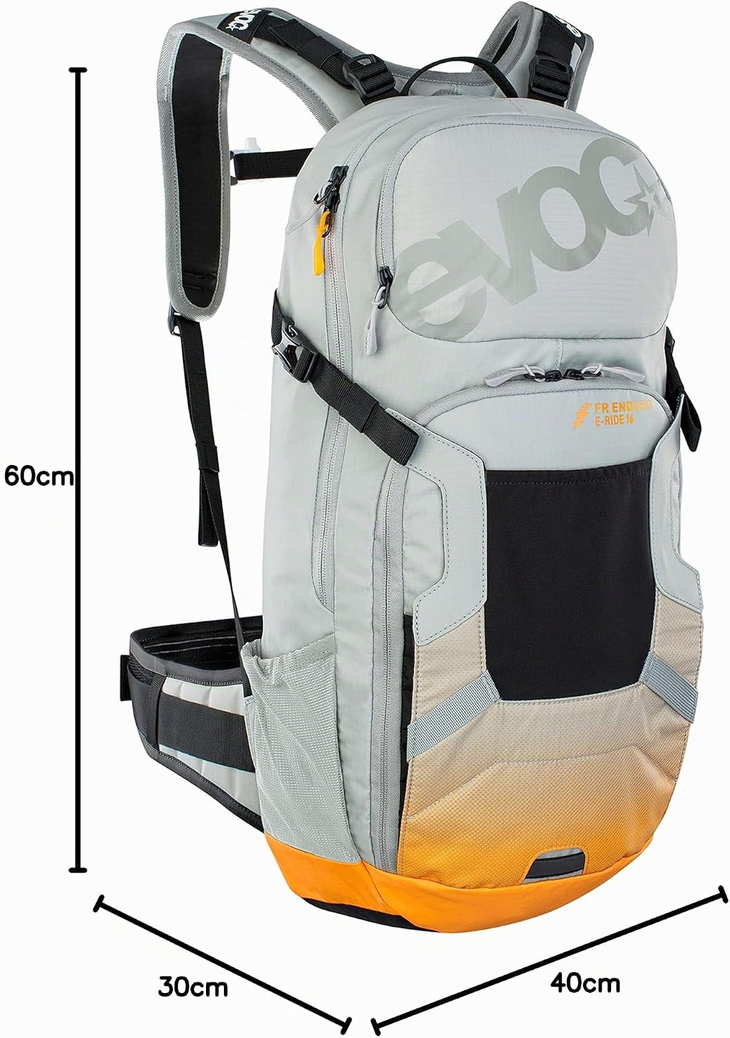 EVOC FR ENDURO E-RIDE 16 E-Bike-Rucksack, Fahrradrucksack (gepolstertes Fach für Ersatz-Akku, GURTFI