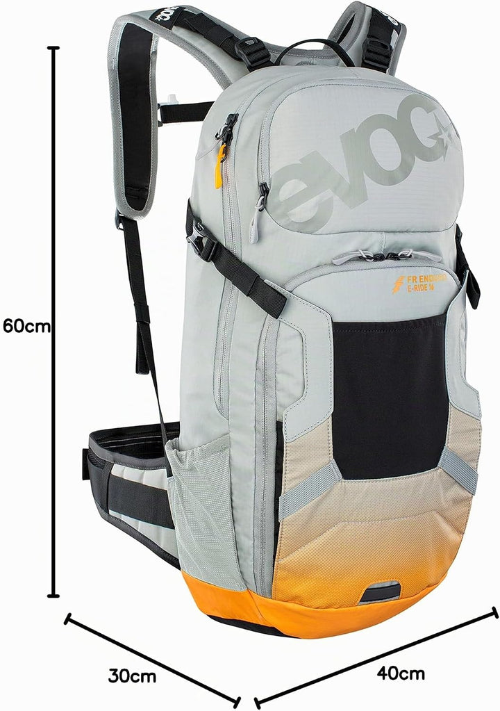 EVOC FR ENDURO E-RIDE 16 E-Bike-Rucksack, Fahrradrucksack (gepolstertes Fach für Ersatz-Akku, GURTFI