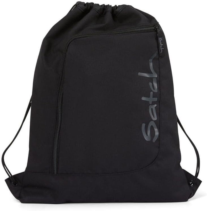 Satch Pack Schulrucksack Set 3tlg. inkl. Schlamperbox und Sportbeutel (Blackjack), Blackjack