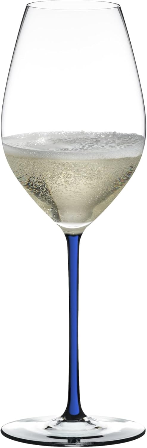 Riedel Fatto A Mano Old World Weinglas Champagner blau, Champagner Blau