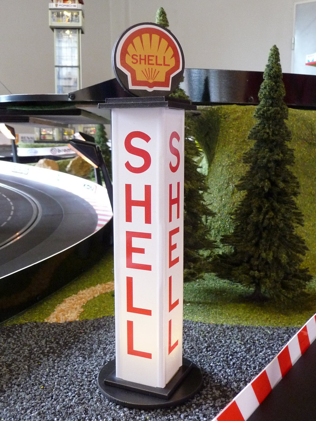 Slotcar Dekoration Shell Turm in 1:32 Kunststoff für Carrera DIGITAL