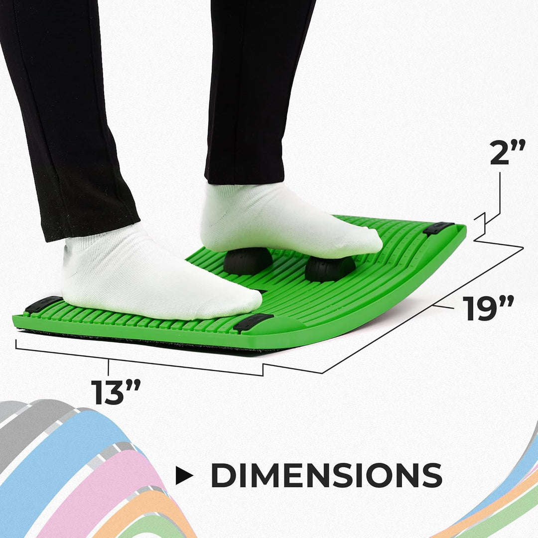 Gymba Active Board von obVus Solutions – Balance Board für Stehpult, aktives Stehen, Bauch- und Rump