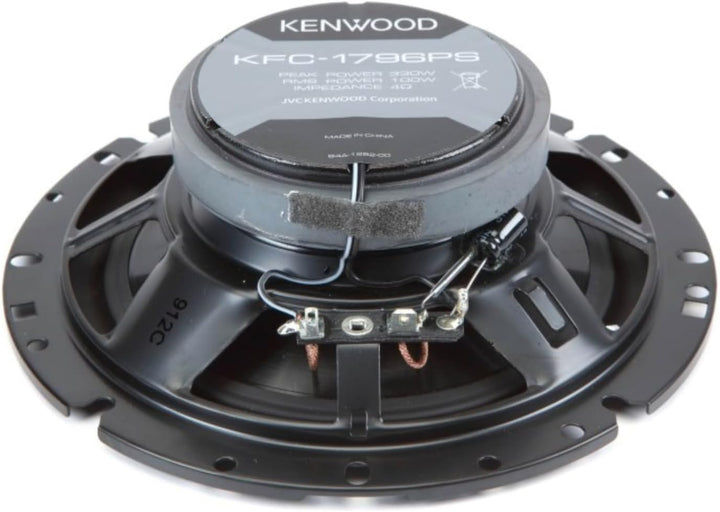 Kenwood KFC-PS1796 2-Wege-Koaxial-Lautsprecher, 17 cm, Auto-Lautsprecher mit Surround-Sound, Woofer
