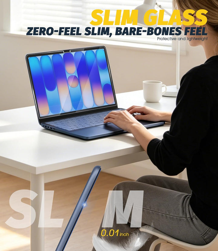 NEWZEROL 2 Stück Display Schutzglas Kompatibel für Apple macbook neo 2026 Displayschutz, Folie aus G