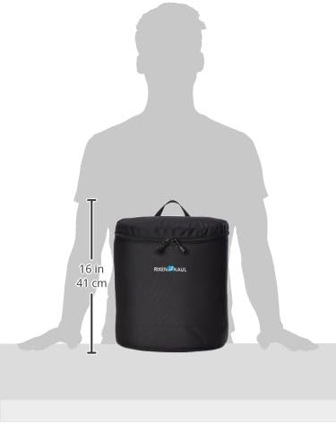 KlickFix Unisex Gepäckträgertasche Citytasche Gep cktr gertasche, Schwarz, 14 x 30 35 cm EU