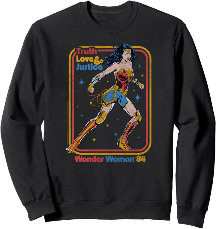 Wonder Woman 1984 Retro Justice '84 Sweatshirt
