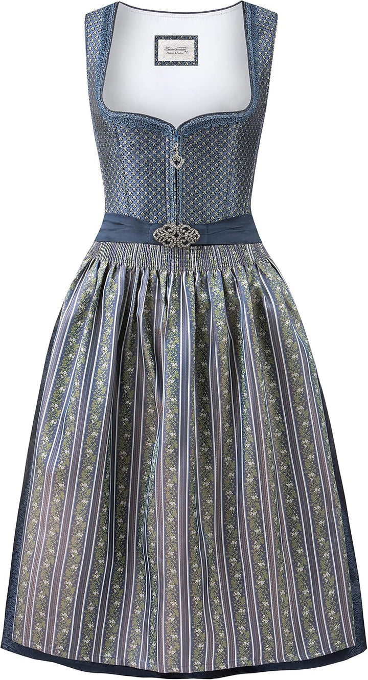 Stockerpoint Damen Mallaury Kleid 38 Blau, 38 Blau