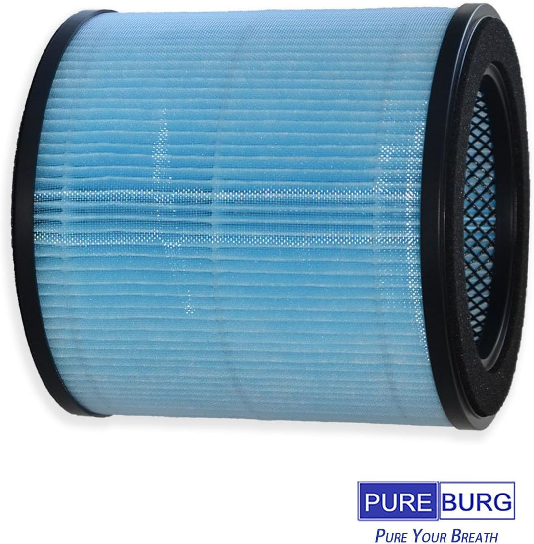 PUREBURG Ersatz-Filter kompatibel mit AIRTOK AP0601 Luftreiniger AP0601-RF, 2er-Pack H13 True HEPA 3