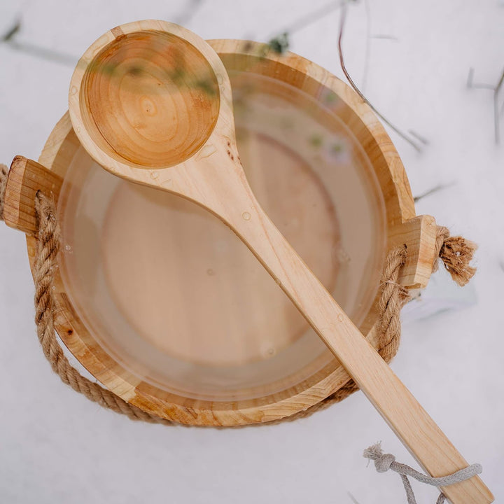 Croll & Denecke Saunakübel aus Holz, diameter 28