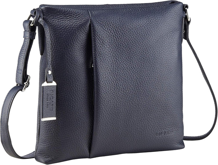 Picard Damen Schultertasche PURE aus Echtleder Mittel | mit Reissverschluss | Schultertasche | Allta