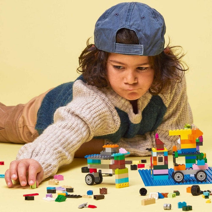 LEGO 11024 Classic Graue Bauplatte, quadratische Grundplatte mit 48x48 Noppen als Basis für Konstruk