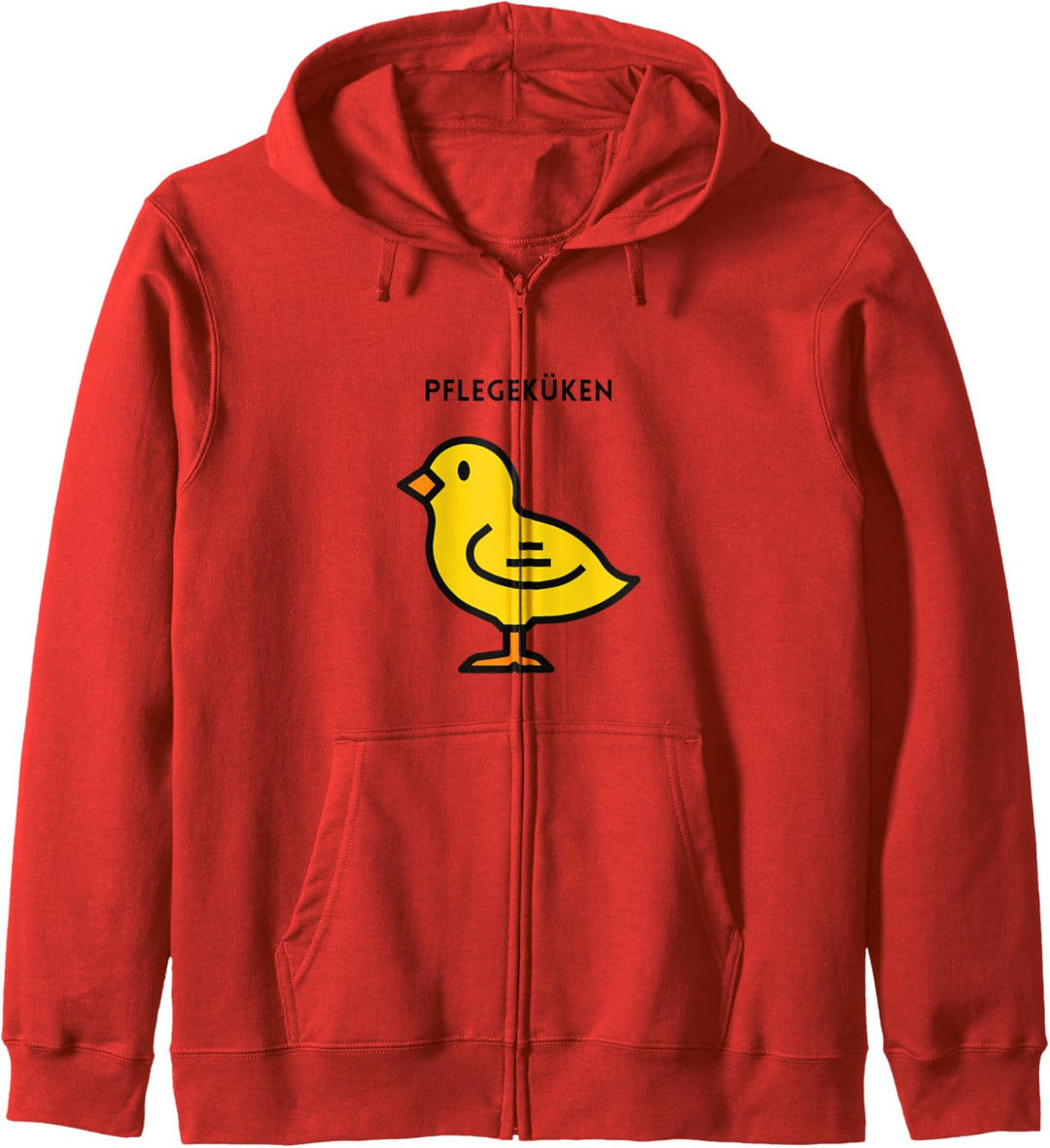 Pflegeküken Pflege Küken Geschenk Azubi Ausbildung Huhn Kapuzenjacke