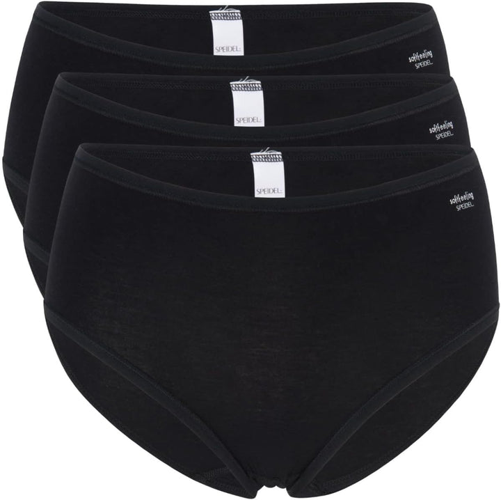 Speidel Maxislip, Soft Feeling 9602 Soft Feeling 3er Packung 38 Schwarz, 38 Schwarz