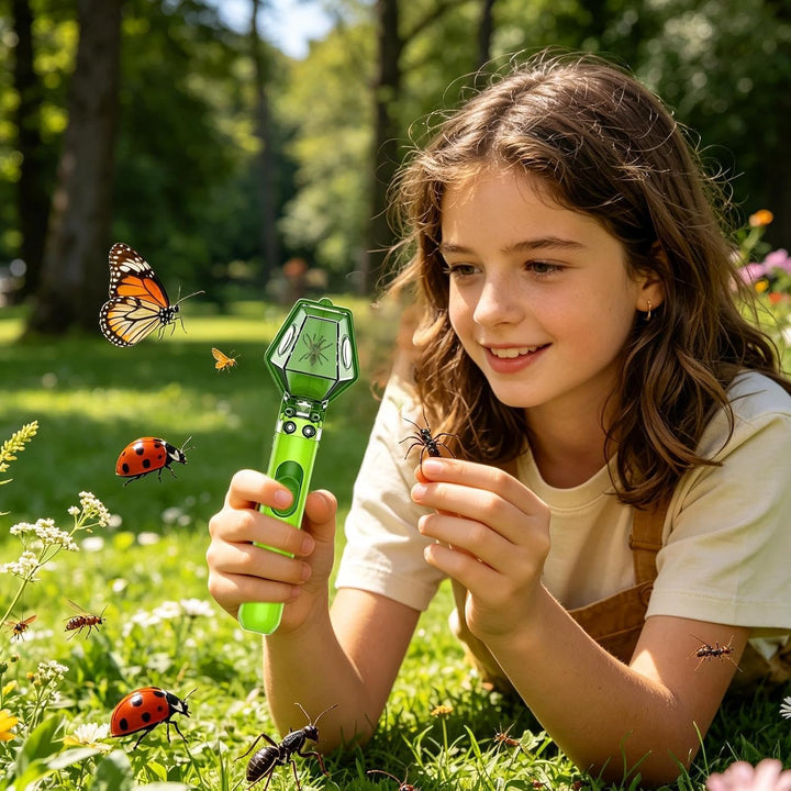 Spielzeug für den Aussenbereich | 6 x ergonomische Bildungslupe - Outdoor-Such-Spielzeug für Kinder,