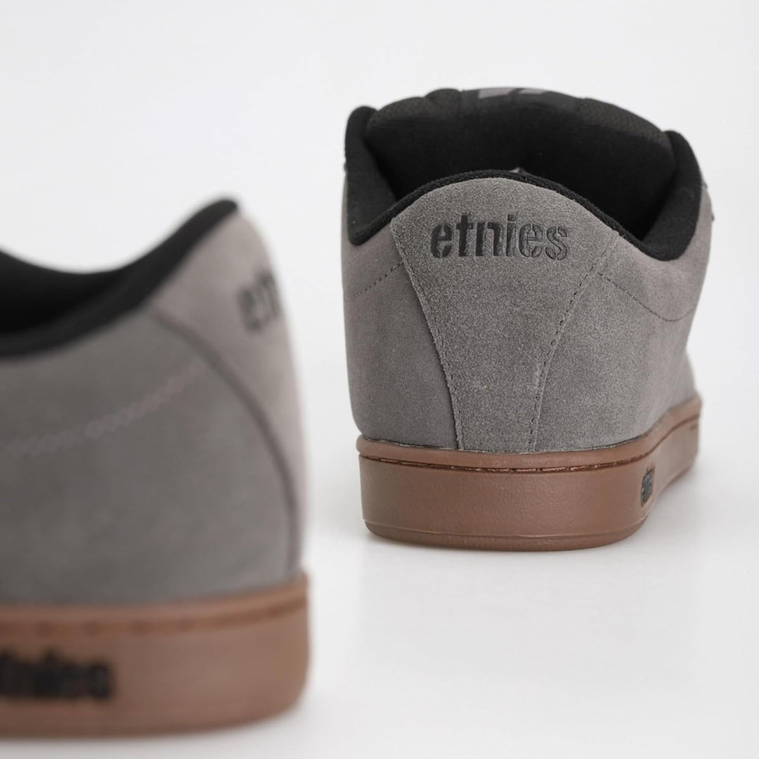 Etnies Herren Kingpin Skateboardschuhe 41 EU Grau Schwarz, 41 EU Grau Schwarz