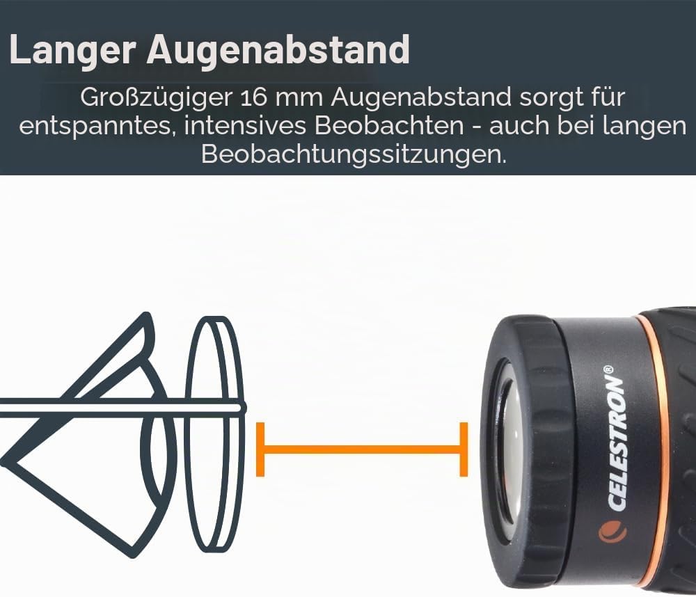 Celestron X-Cel LX 9 mm/1,25'' Okular, 9 mm
