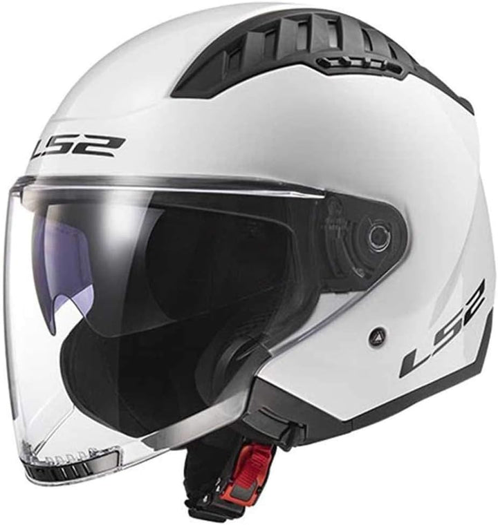 LS2, Jet-Motorradhelm Copter SOLID White, XS, XS
