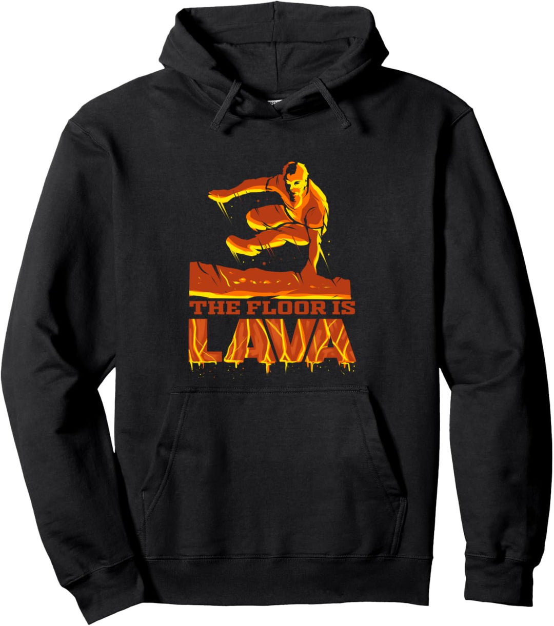 Parkour The Floor is Lava Freerun Training Traceur Geschenk Pullover Hoodie