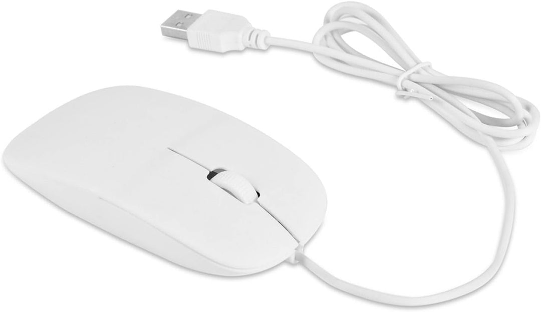 Tastatur- und Maus-Set, Tastatur und Maus, kabelgebunden, kompakte Grösse, leicht, ultradünn, USB-Ta