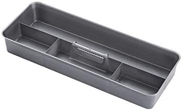 Sunware Q-line Aufbewahrungsbox klein 9,5L - 48,5x19x14,7cm - Kunststoff Aufbewahrungsbox mit Einsat