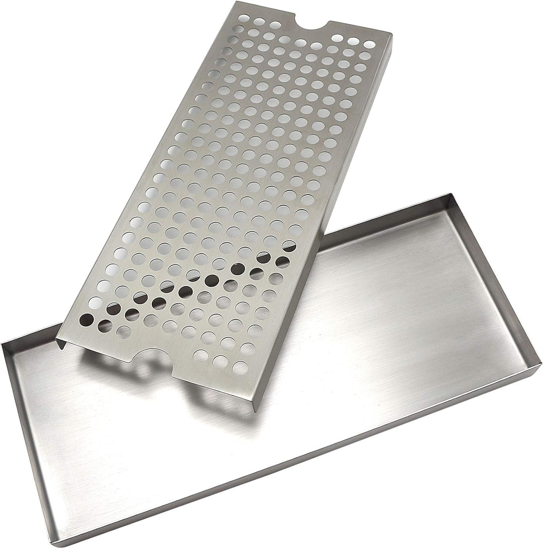 Abtropfschale aus Edelstahl für die Theke