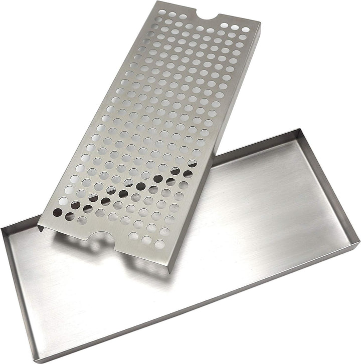 Abtropfschale aus Edelstahl für die Theke