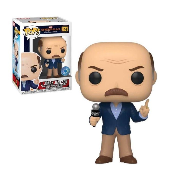 Funko Pop! Spider-Man Far from Home J Jonah Jameson Exclusive Figure 621