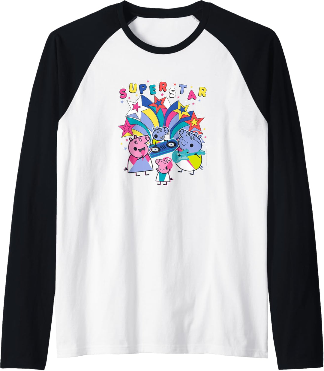 Peppa Pig Super Star Poster Raglan