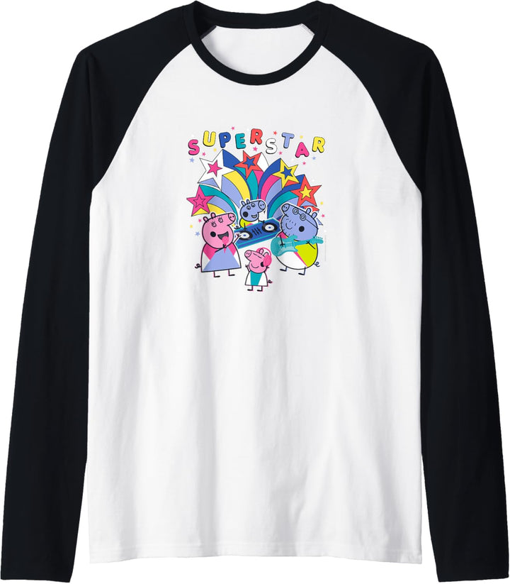 Peppa Pig Super Star Poster Raglan