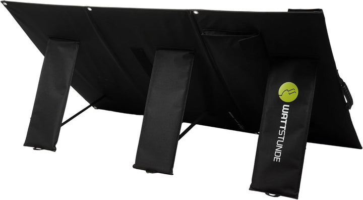 WATTSTUNDE Sunfolder Solartasche - Mobiles 12V Outdoor Solarpanel - faltbares Solarmodul (180 W), 18