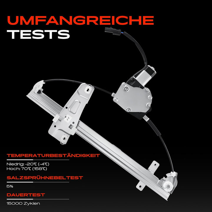 Frankberg Fensterheber Mit Motor Vorne Links Kompatibel mit Grand Cherokee II WJ, WG Alle Motoren SU