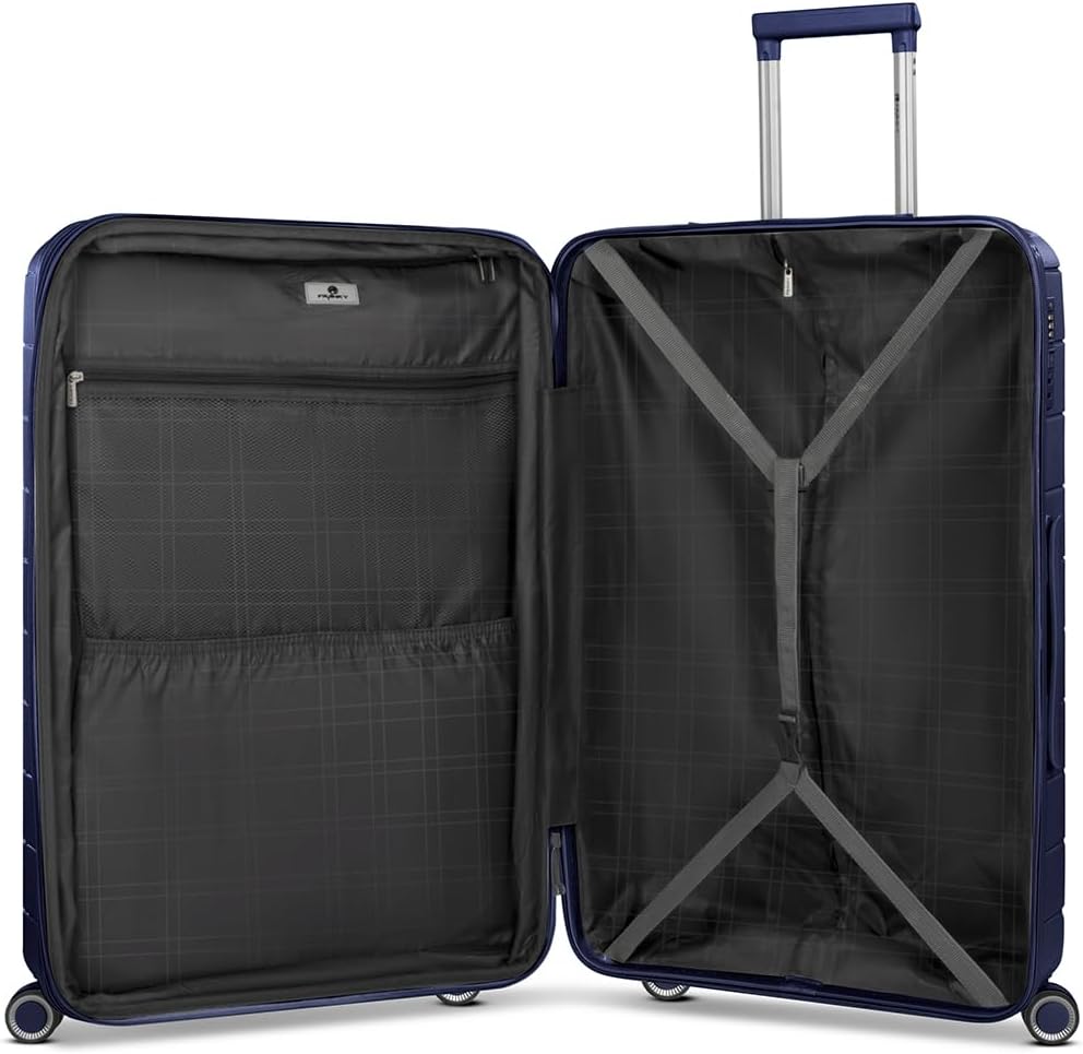 Franky Check-in Koffer für Damen und Herren | grosser XL Trolley 49 x 28 x 74 cm aus hochwertigem, l