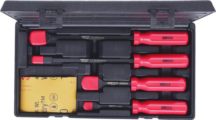 KS Tools 907.2230 Dichtungsschaber-Satz, 4-tlg.