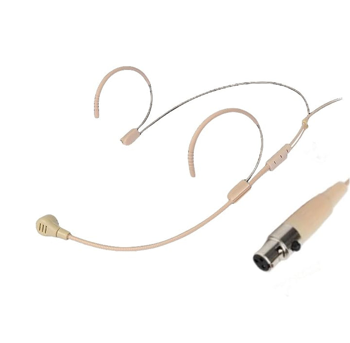 Doppel Over Ear Headset Mikrofon Ohrhaken Mikrofon Verdecktes Kompatibel mit AKG Wireless System Bod