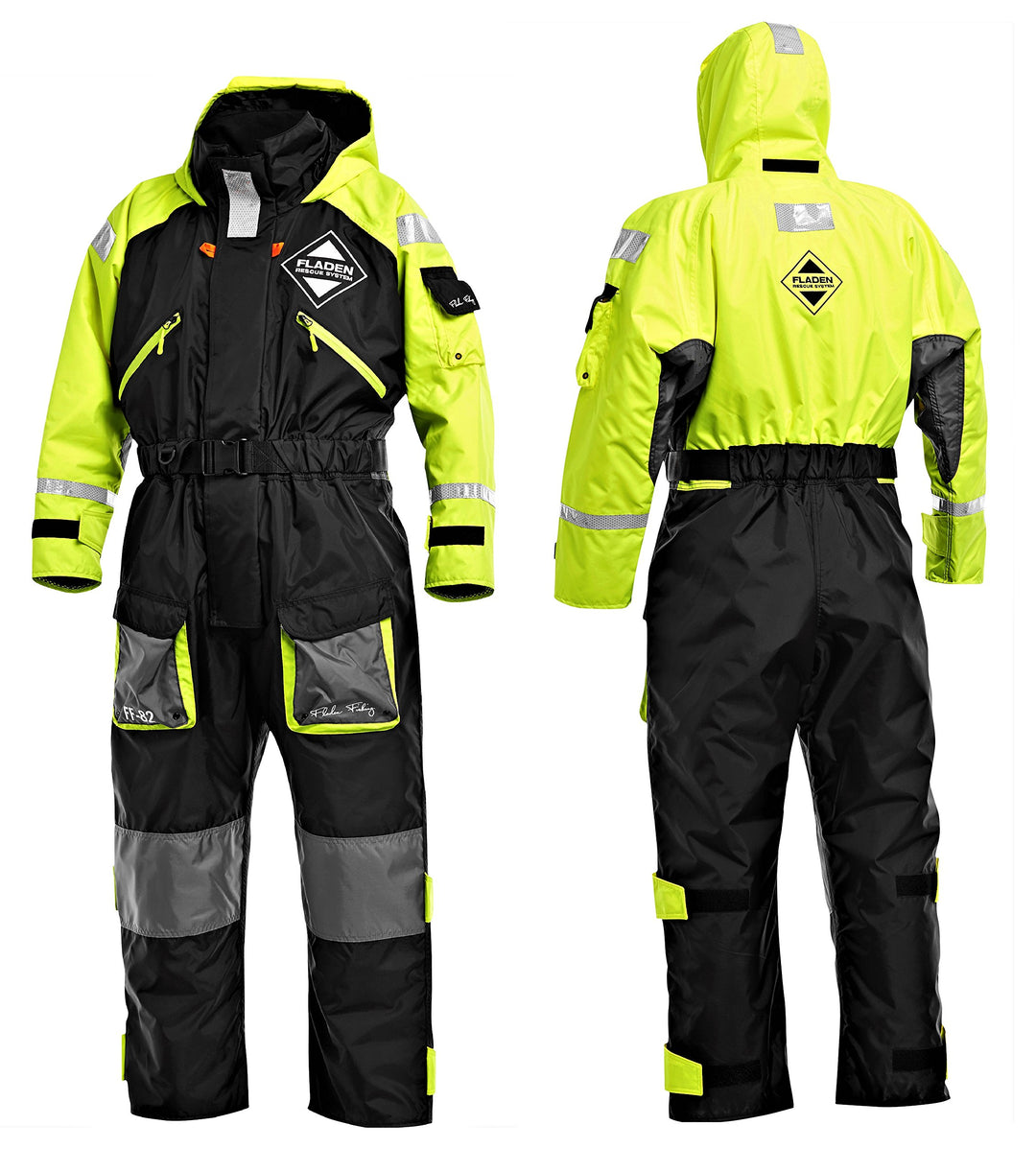 Fladen Rescue System Schwimmanzug / Floatinganzug verschiedene Grössen / Überlebensanzug Norwegen Me