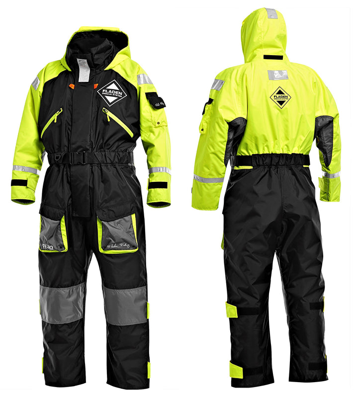Fladen Rescue System Schwimmanzug / Floatinganzug verschiedene Grössen / Überlebensanzug Norwegen Me
