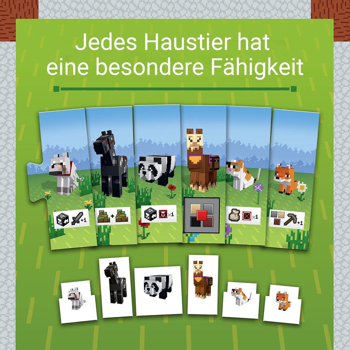 Ravensburger 20914 Minecraft Heroes of The Village - Kooperatives Familienspiel für 2-4 Spieler ab 7