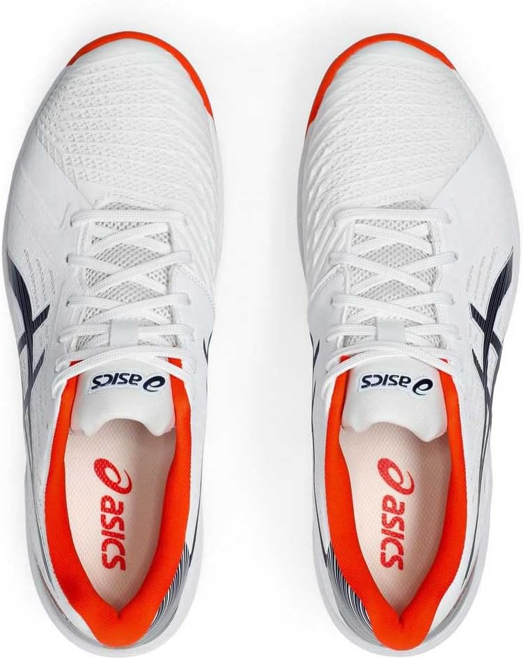 ASICS Herren Solution Swift Ff Sneaker 44 EU White Blue Expanse, 44 EU White Blue Expanse