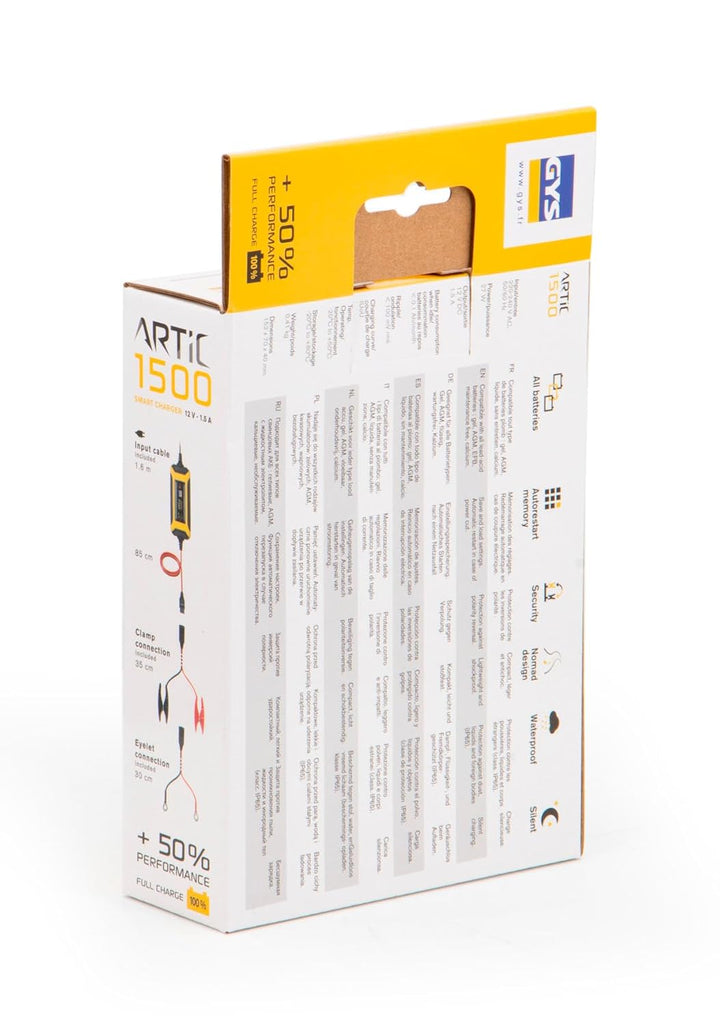 GYS Ladegerät Batterieladegeräte 12 V Artic 1500