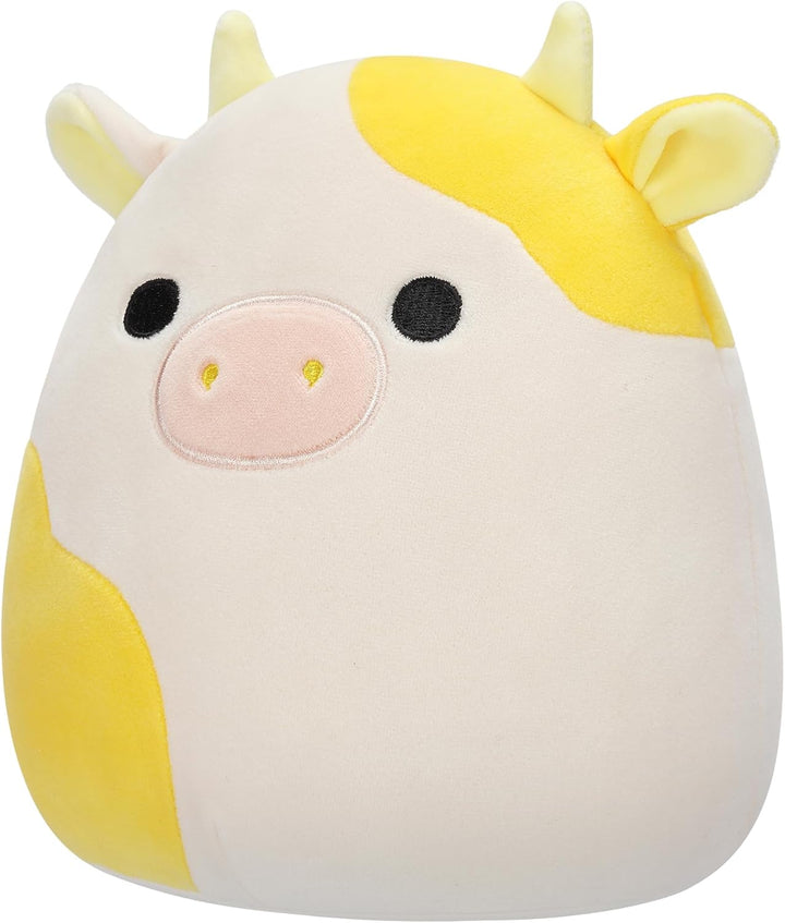 Squishmallows SQCR05402 - Bodie die Kuh 19 cm, offizielles Jazwares Plüsch, superweiches Kuscheltier