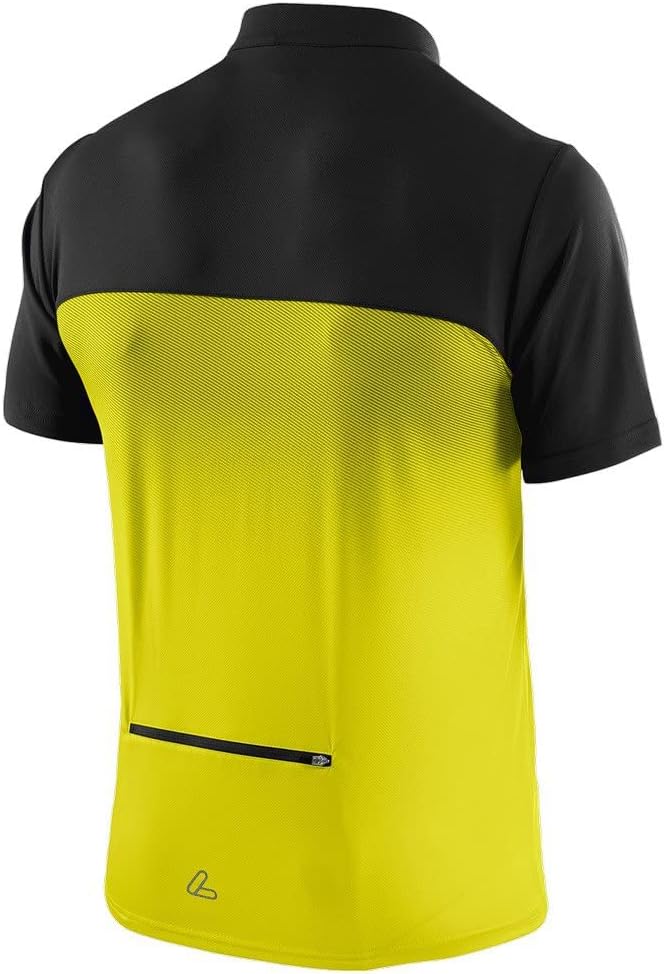 Loeffler HR. Bike Shirt Flow HZ rot, Schwarz/Gelb
